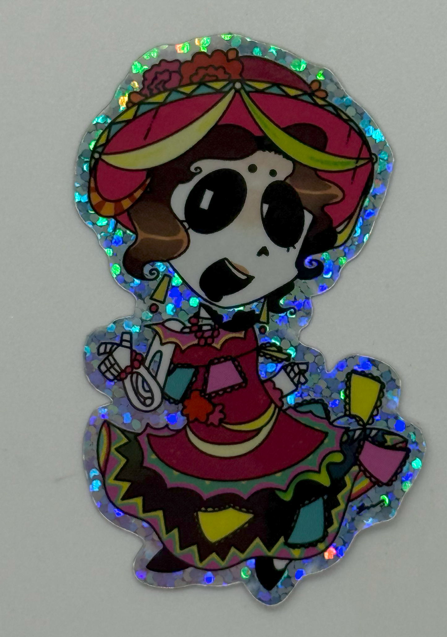 Morella Sticker by artist Luna KG