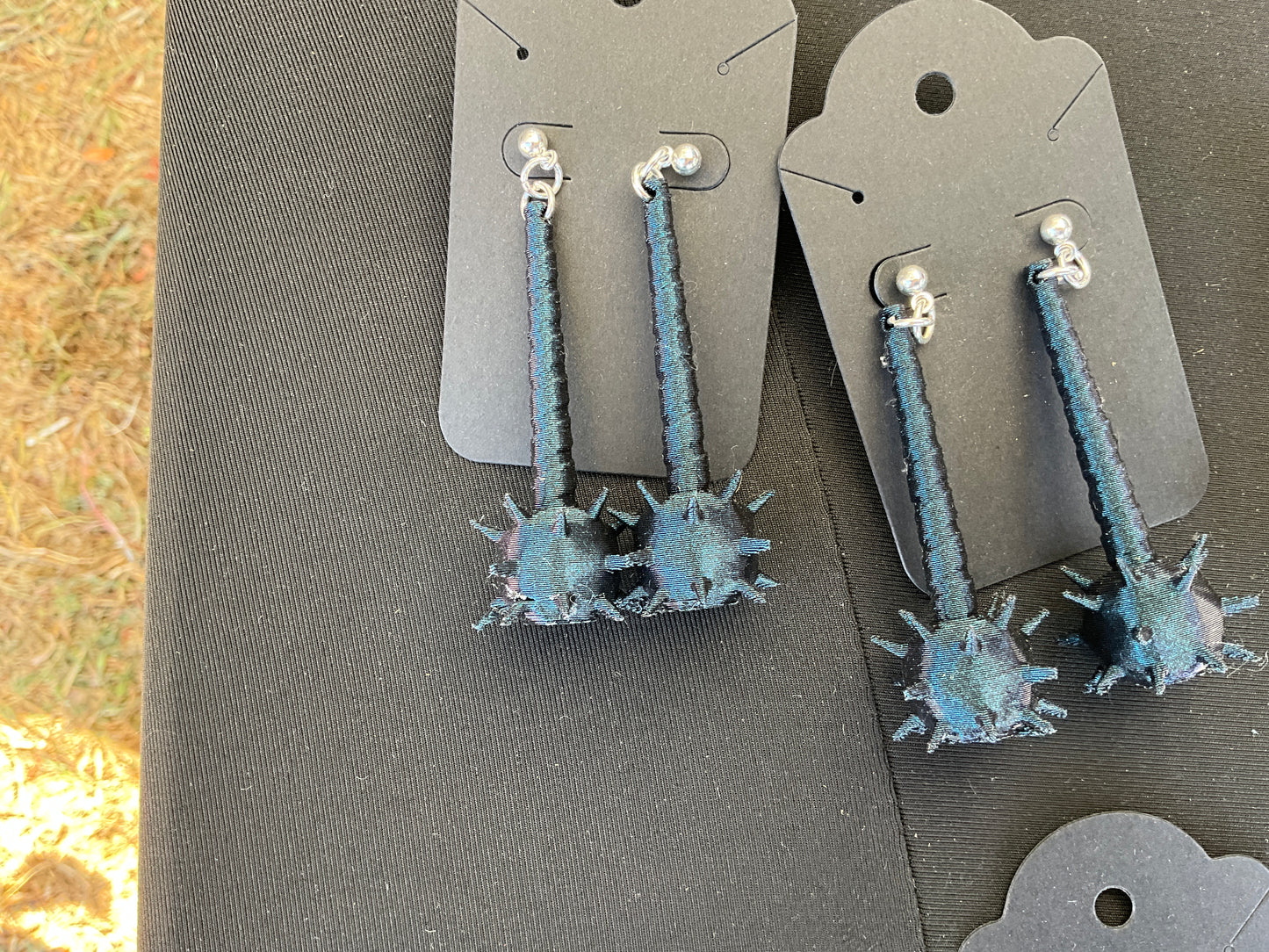 Mace Earrings Stud Back