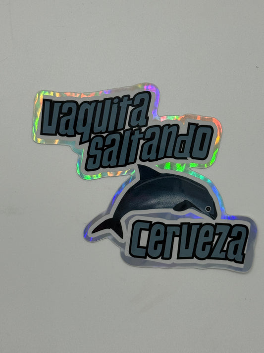 Saltando Vaquita Cerveza